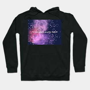 Psalm 19:1, Nebula 1 Hoodie